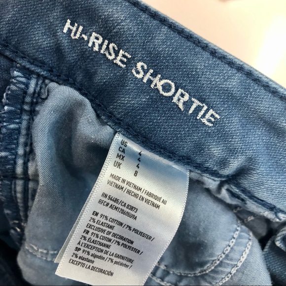 AMERICAN EAGLE HIGH RISE SHORTS - Picture 3 of 3